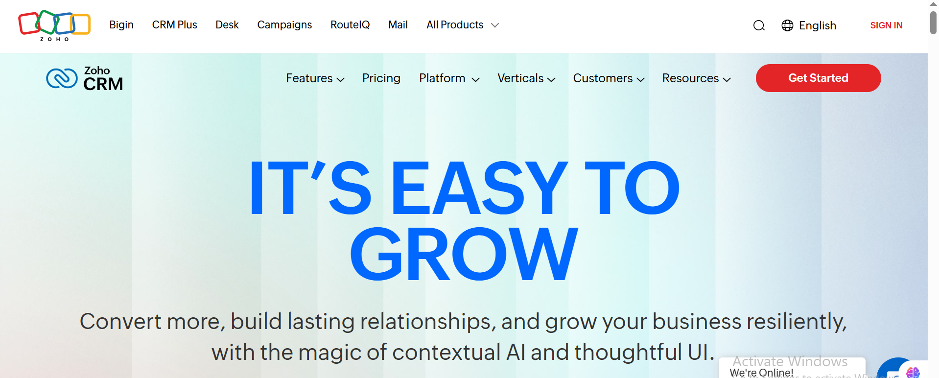 Zoho CRM