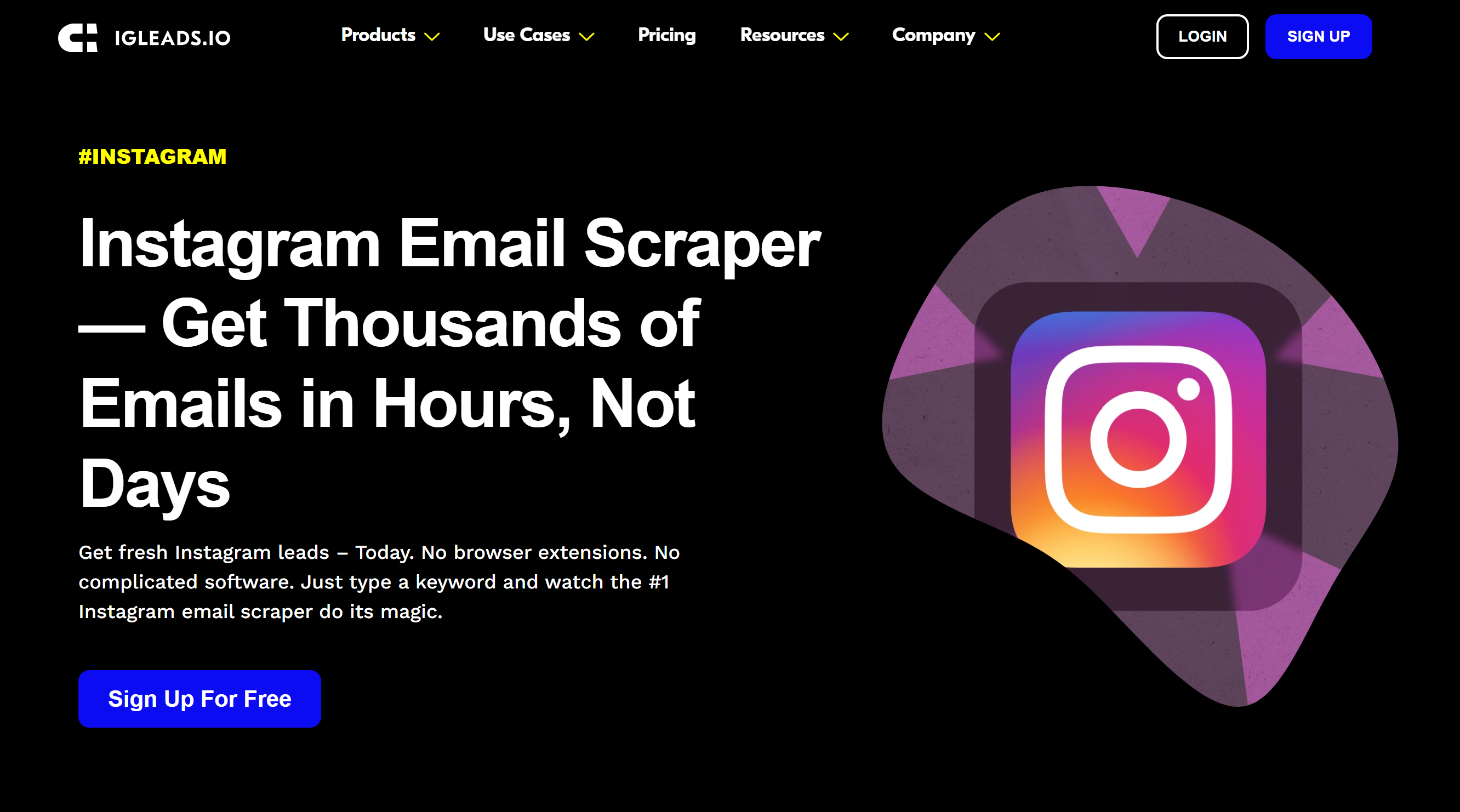 Instagram Email Scraper