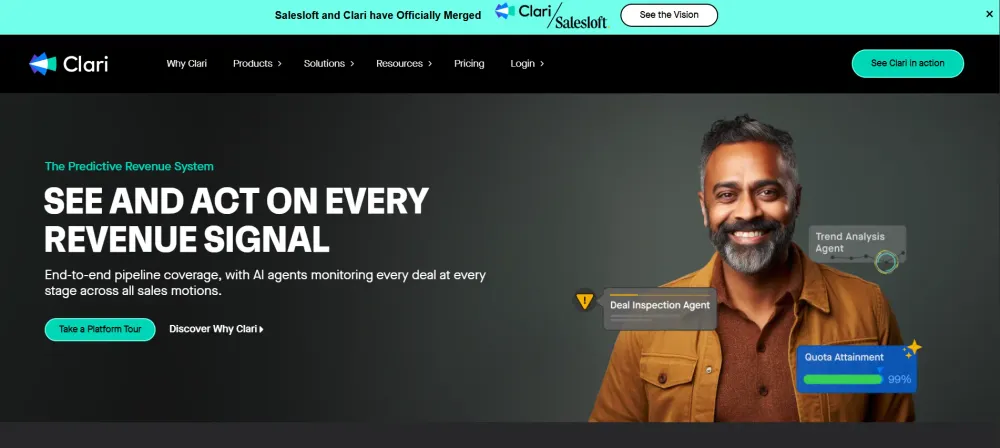 Clari (Revenue & Deal Forecasting)