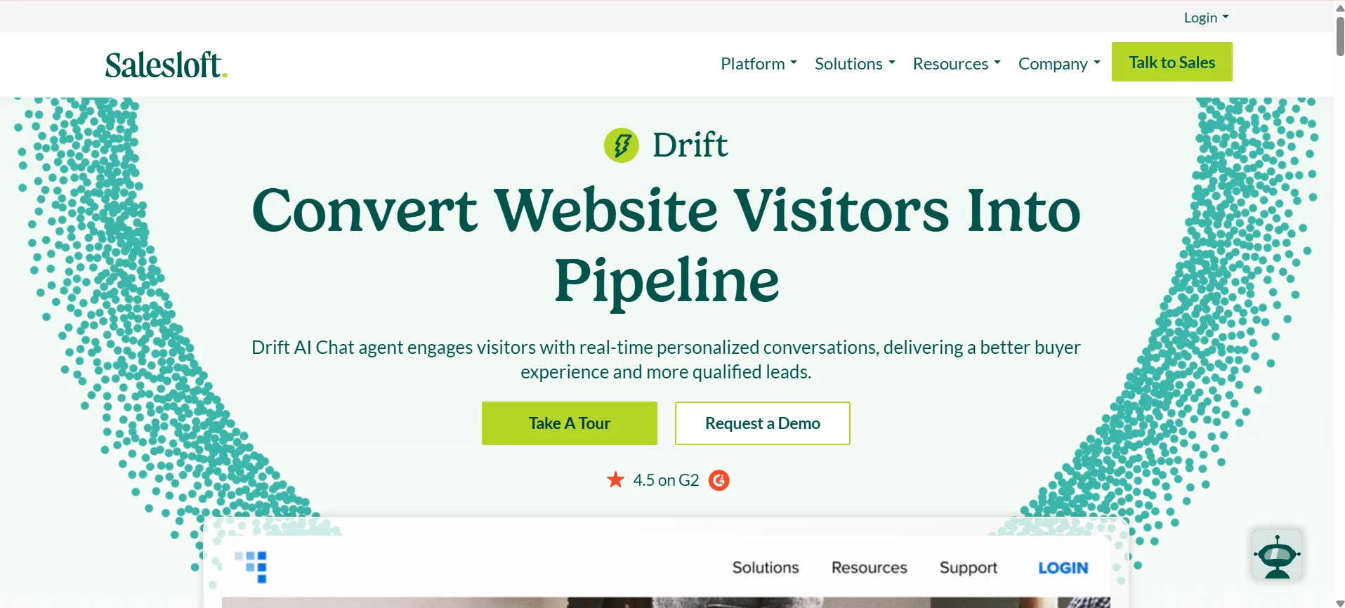 Drift – Conversational AI for Sales Conversations
