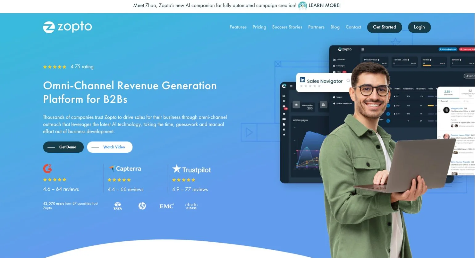 Zopto – Team-Based LinkedIn Outreach Platform
