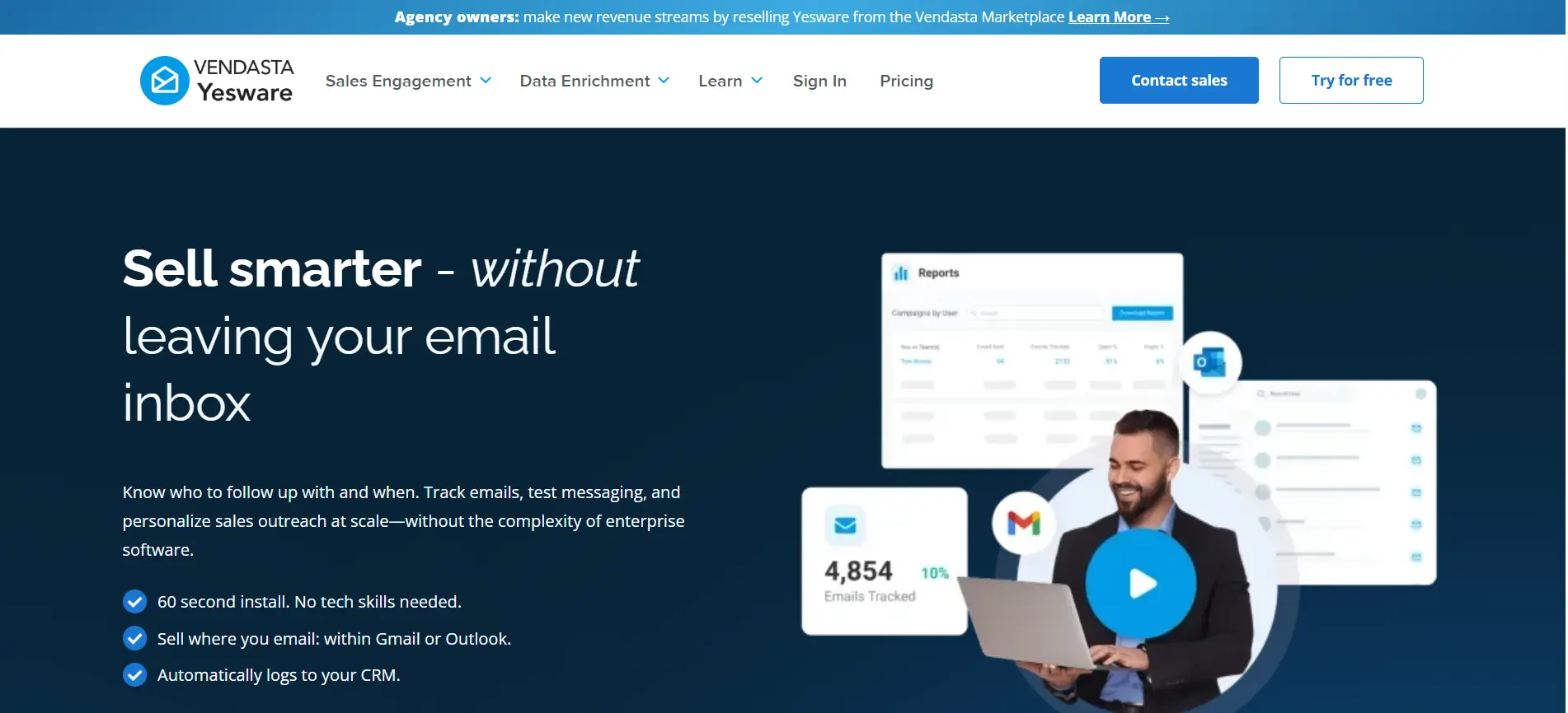 5. Yesware: Streamlined Email Automation