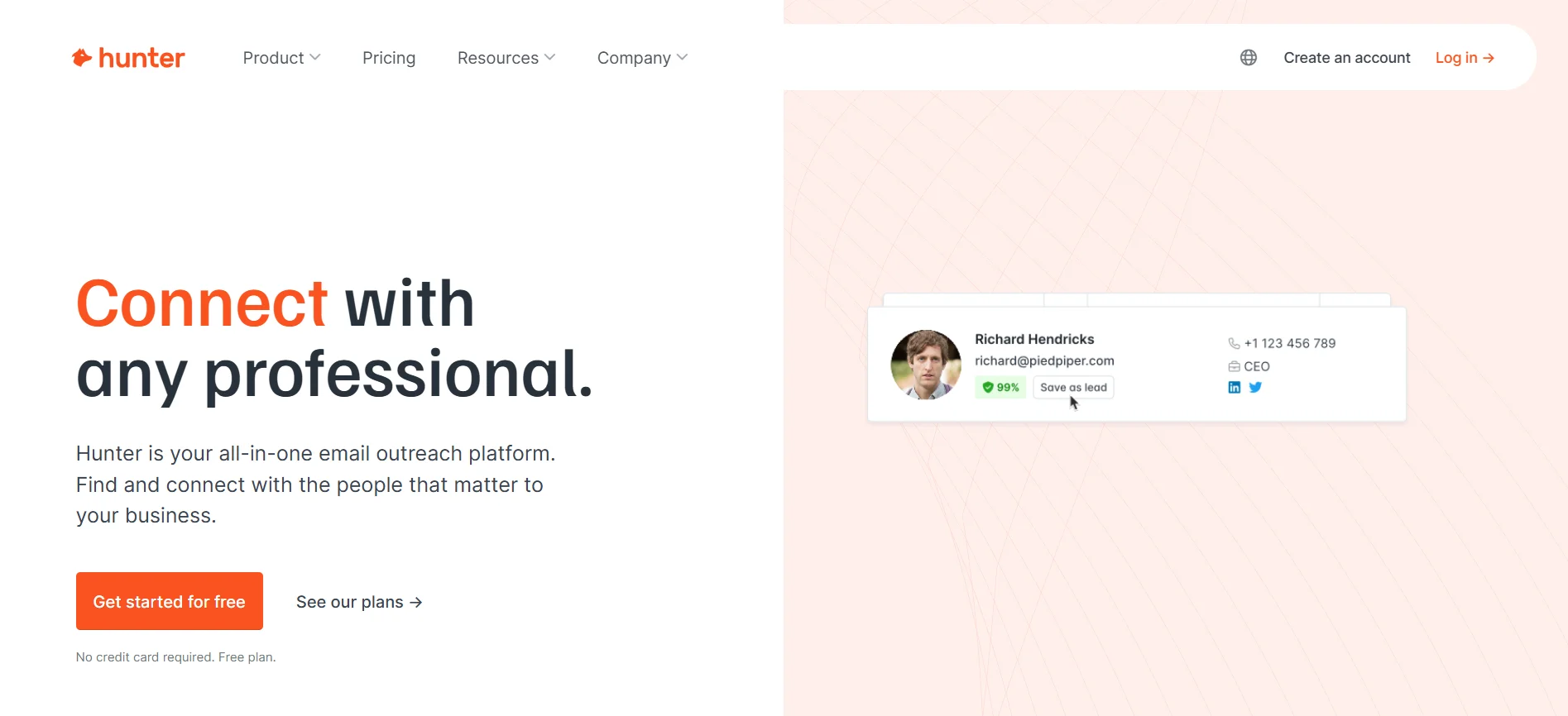 12. Hunter.io