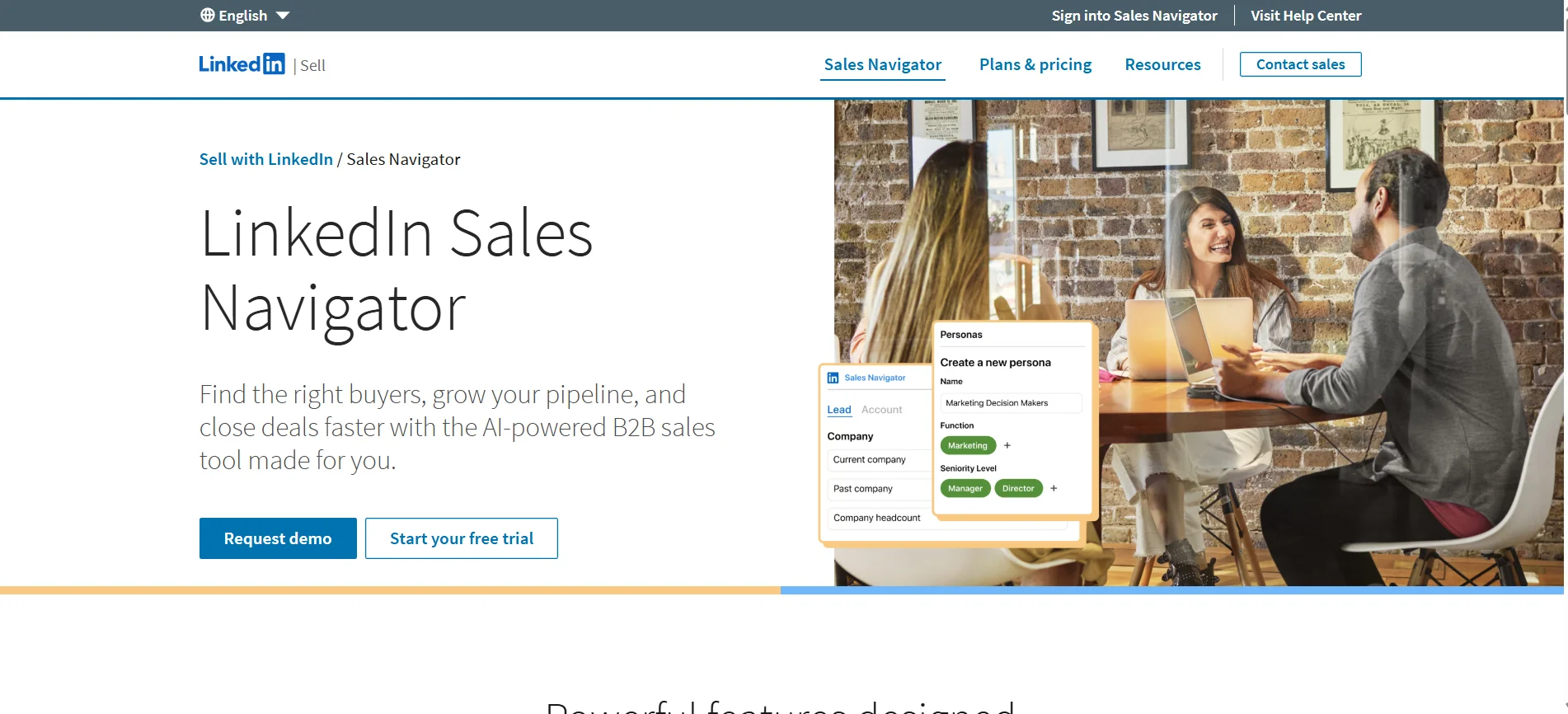 3. LinkedIn Sales Navigator
