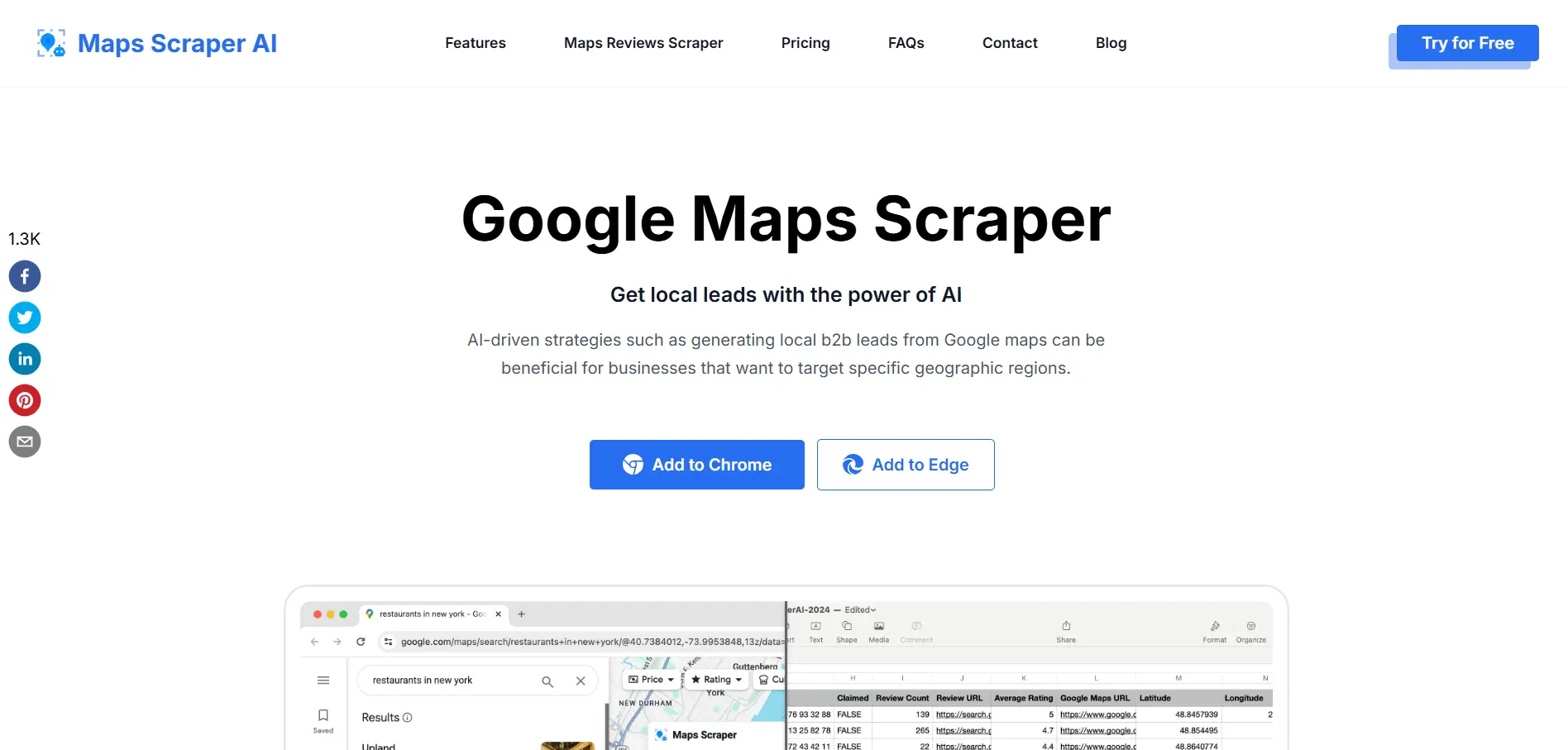 MapsScraper.ai