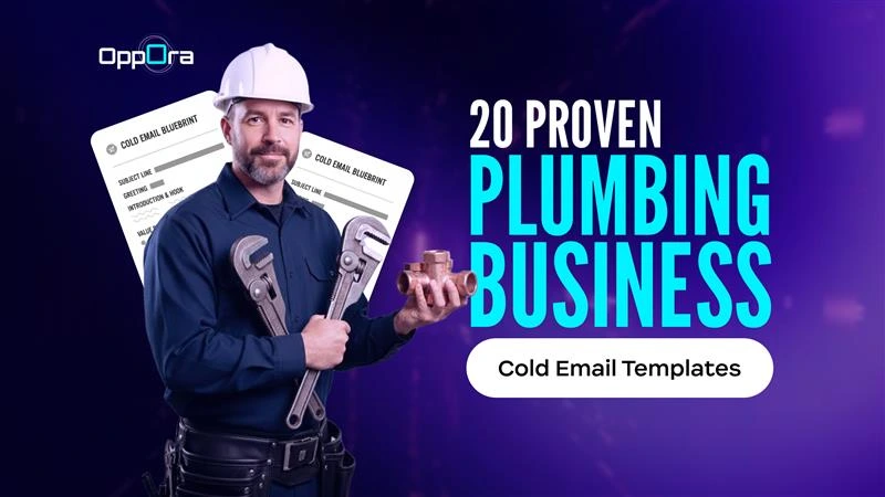 Plumbing business cold email templates