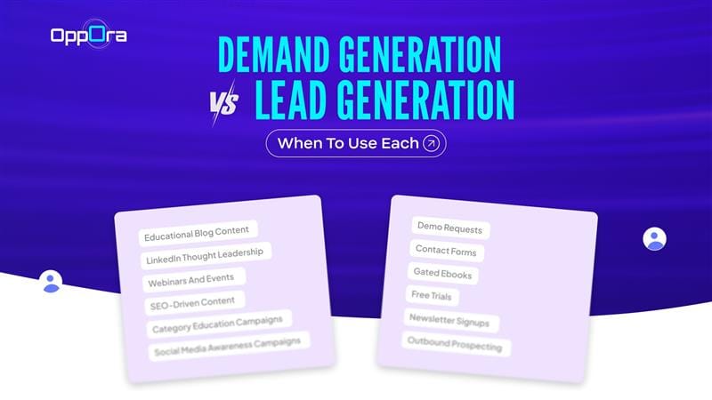 Demand Generation vs Lead Generation