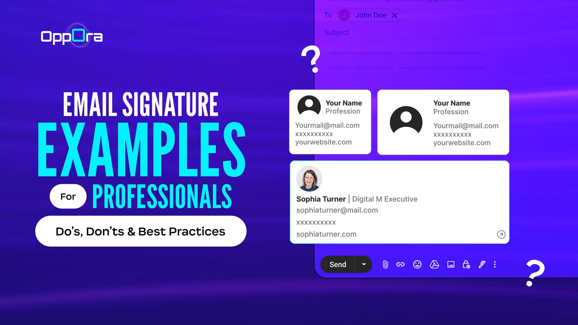 email signature examples