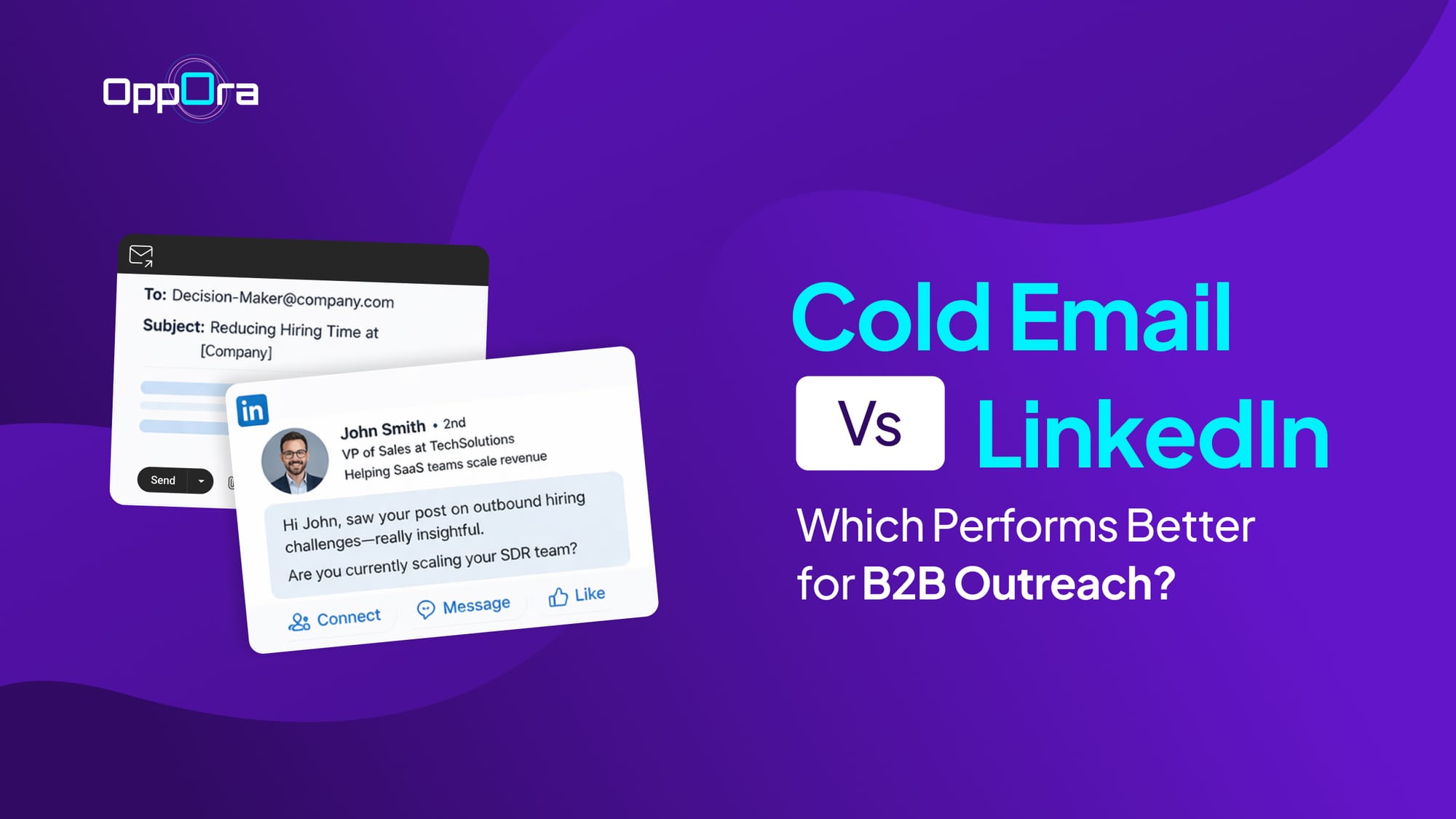 Cold Email vs LinkedIn