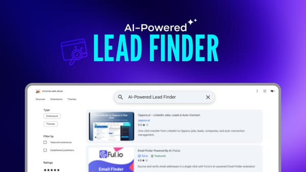 Stop Wasting Time: How an AI Lead Finder Chrome Extension Replaces Manual Prospecting