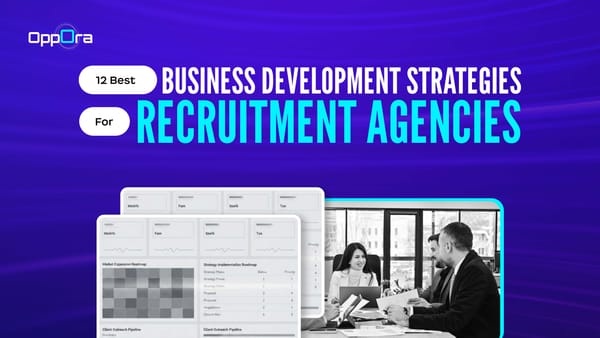 business development strategy for recruitment-agency