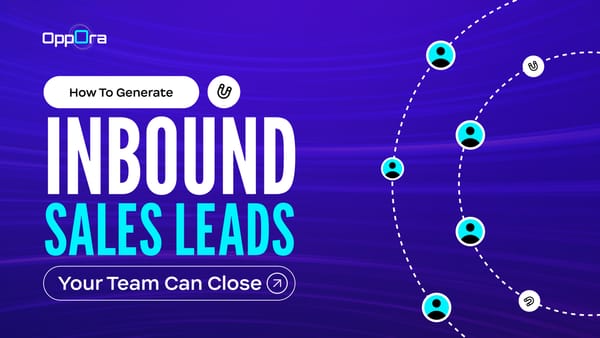 How to generate inbound sales leads