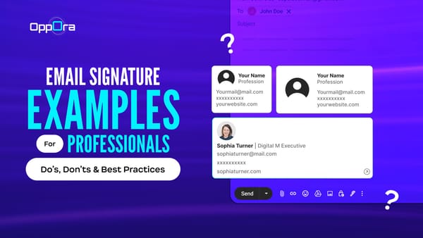 email signature examples