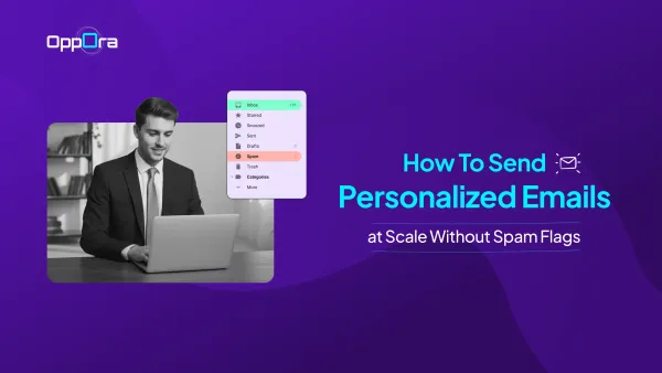 how to send personalized emails at scale