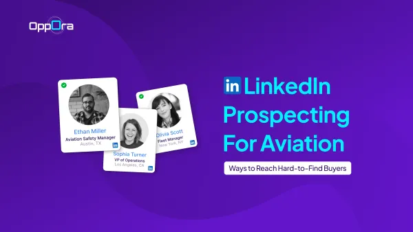 LinkedIn Prospecting for Aviation